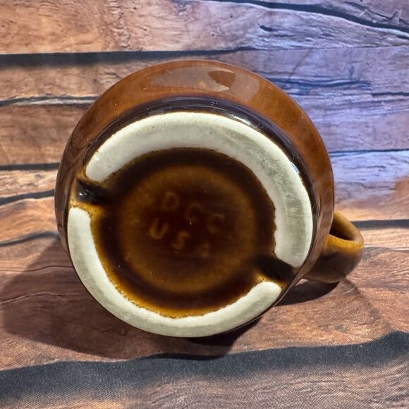 Vintage Kettle Restaurant Coffee Mug Brown Rustic Logo USA Country Home Cooking - Picture 6 of 6